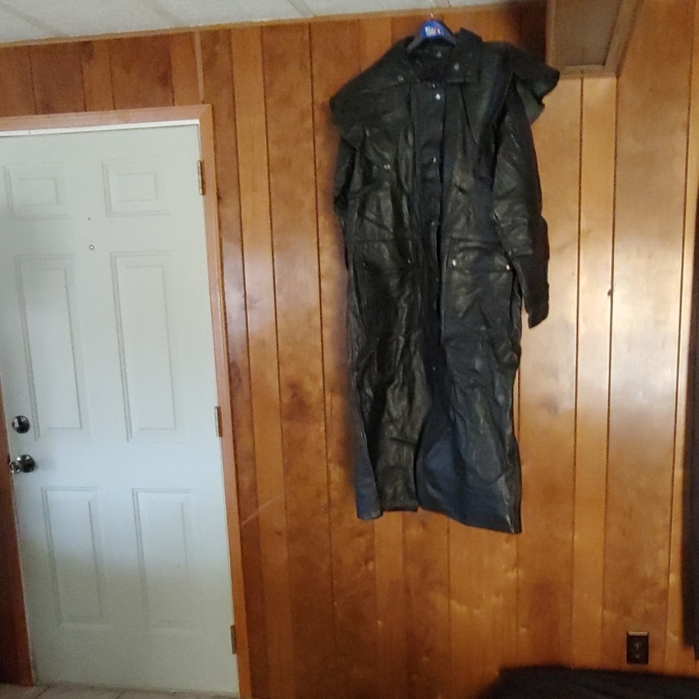 Men's Leather Duster